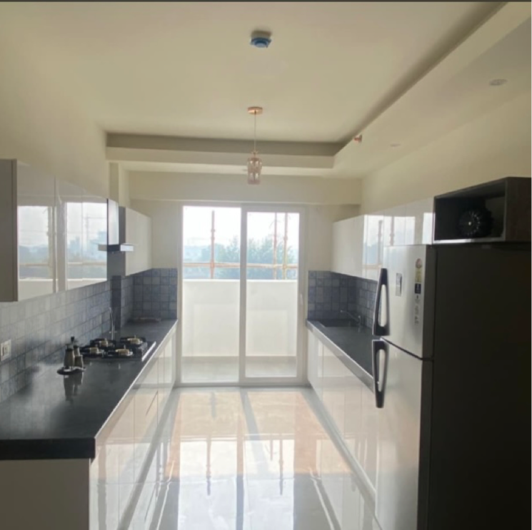 Kitchen, tulip-yellow 3 Bedroom 1704 Sq.Ft. Apartment In Sector 69 Gurgaon 8487273