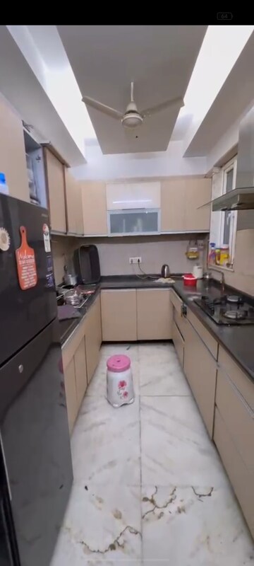 Kitchen in 3 BHK Builder Floor at Lajpat Nagar I – for Rent