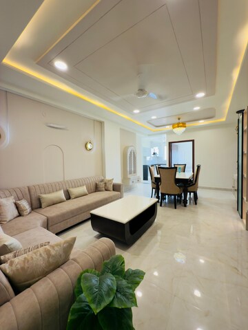 Living Room in 3 BHK Builder Floor at Suncity Vatsal Valley, Gwal Pahari – for Sale