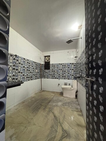 Bathroom in 3 BHK Apartment at Sector 17, Dwarka – for Rent