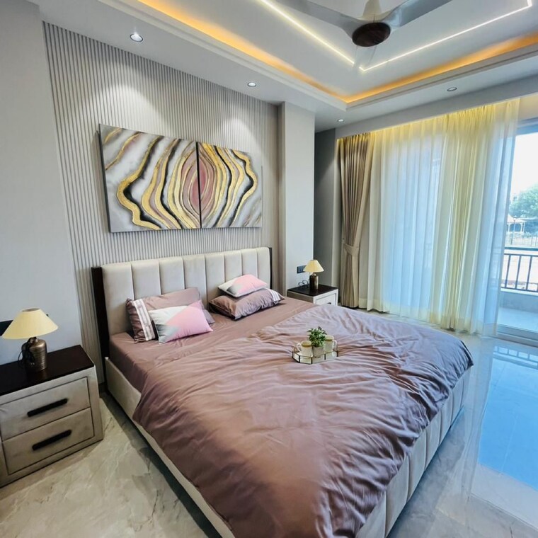 Bedroom, anant-raj-the-estate-floors 3 Bedroom 1600 Sq.Ft. Builder Floor In Sector 60 Gurgaon 8487569