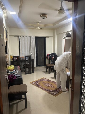 Living Room in 2 BHK Apartment at Gami Shree Manoshi Complex, Ghansoli – for Rent
