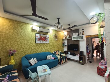 Living Room in 3 BHK Apartment at Sector 9, Dwarka – for Rent