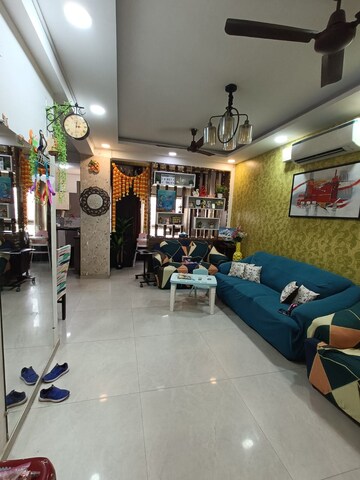 Living Room in 3 BHK Apartment at Sector 9, Dwarka – for Rent