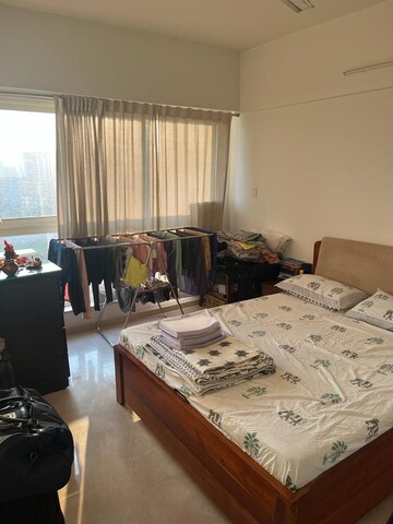 Bedroom in 2 BHK Apartment at Godrej The Trees, Vikhroli East – for Rent