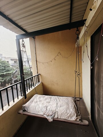 Balcony in 3 BHK Apartment at Miracle Flora, Bavdhan – for Rent