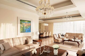 Living Room in 5 BHK Apartment at Indiabulls Sky Forest, Lower Parel – for Rent