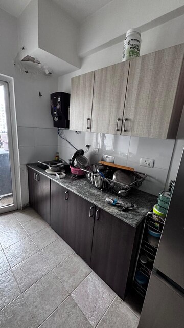 Kitchen in 2.5 BHK Apartment at DLF Westend Heights New Town, Akshayanagar – for Rent