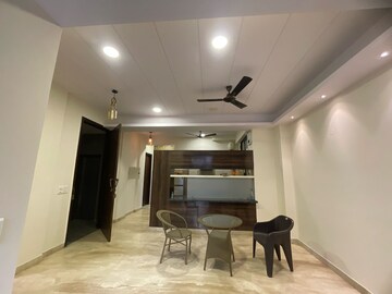 Living Room in 3 BHK Builder Floor at Ansal Sushant Lok I, Sector 43 – for Rent