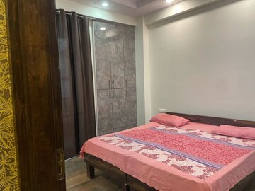 Bedroom in 3 BHK Builder Floor at Ansal Sushant Lok I, Sector 43 – for Rent