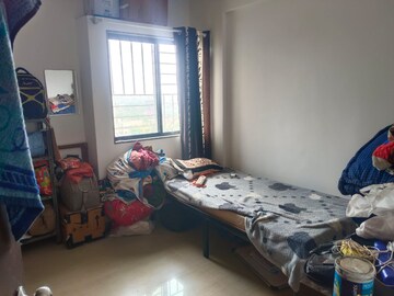 Bedroom in 2 BHK Apartment at Karan Suncoast, Bavdhan – for Rent