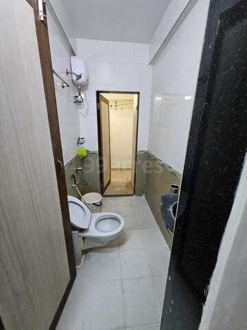 Bathroom in 2 BHK Apartment at BKS Galaxy CHS, Kharghar – for Rent