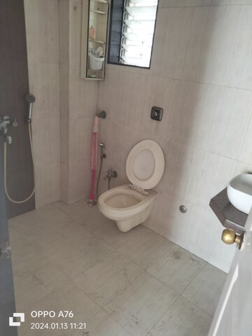 Bathroom in 2 BHK Apartment at Crystal Palace Powai, Powai – for Rent