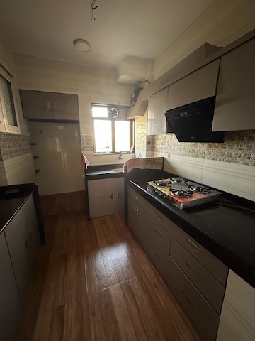 Kitchen in 2 BHK Apartment at Coral Heights, Kavesar – for Rent