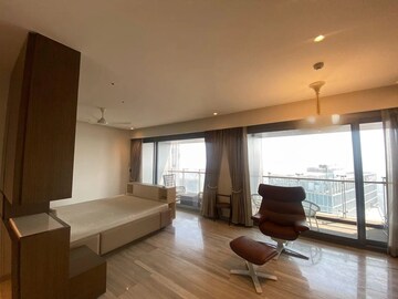 Living Room in 5 BHK Apartment at Lodha World Crest, Worli – for Rent