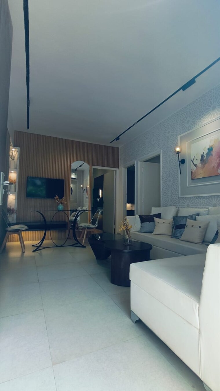 Living Room, charms-castle 2.5 Bedroom 1250 Sq.Ft. Apartment In Raj Nagar Extension Ghaziabad 8488343