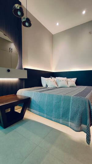 Master Bedroom in 2.5 BHK Apartment at Charms Castle, Raj Nagar Extension – for Sale