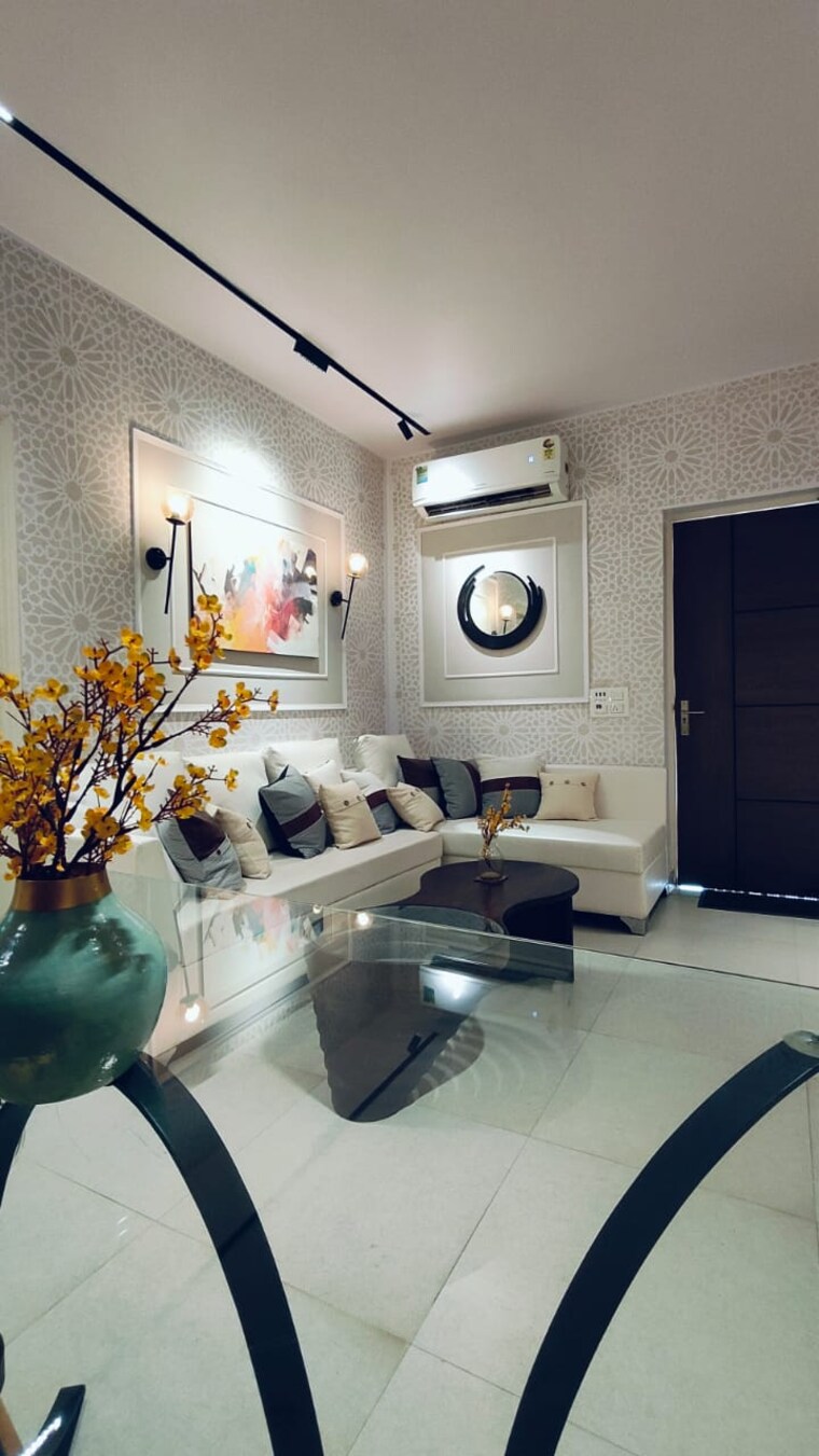 Living Room, charms-castle 2.5 Bedroom 1250 Sq.Ft. Apartment In Raj Nagar Extension Ghaziabad 8488343