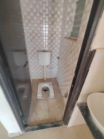 Bathroom in 1 BHK Apartment at Goel Sai Ganga, Undri – for Rent