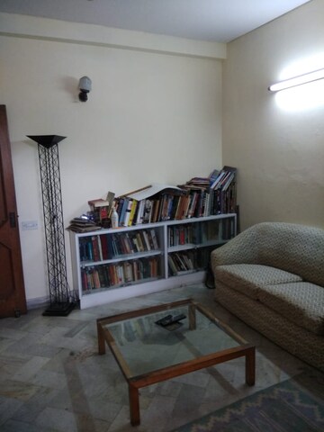 Living Room in 3 BHK Builder Floor at Panchsheel Enclave – for Rent