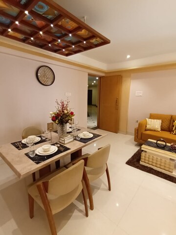 Living Room in 2 BHK Apartment at Tharwani Meghna Montana, Ambernath West – for Sale