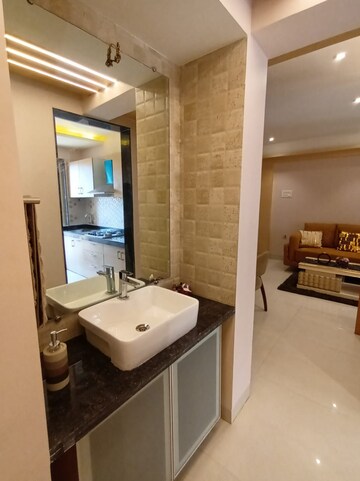 Bathroom in 2 BHK Apartment at Tharwani Meghna Montana, Ambernath West – for Sale