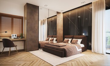 Bedroom in 3 BHK Builder Floor at Sunshine Destino, Puppalaguda – for Sale