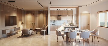 Living Room in 3 BHK Builder Floor at Sunshine Destino, Puppalaguda – for Sale