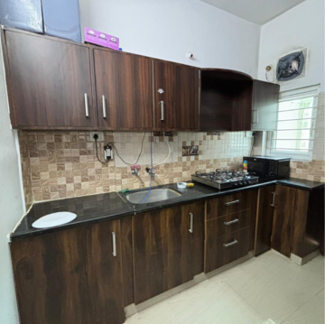 Kitchen in 2 BHK Builder Floor at Madhapur – for Rent