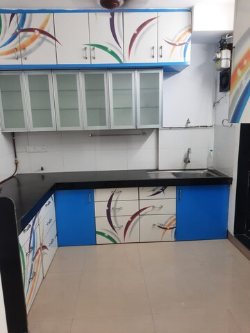 Kitchen in 2.5 BHK Apartment at Runwal Pearl, Manpada – for Rent