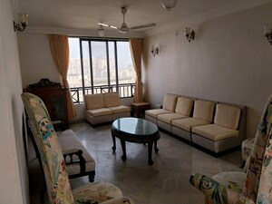 Living Room in 3 BHK Apartment at Hiranandani Gardens Lake Castle, Powai – for Sale