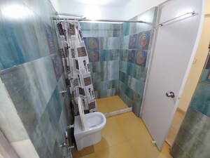 Bathroom in 3 BHK Apartment at Hiranandani Gardens Lake Castle, Powai – for Sale