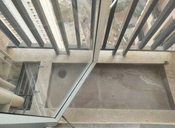 Balcony in 1 BHK Apartment at Raunak Bliss, Ghodbunder Road – for Rent