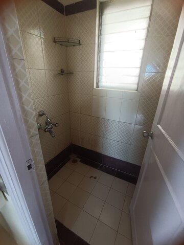Bathroom in 1 BHK Apartment at RNA Regency Park, Kandivali West – for Rent