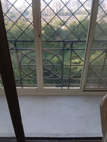 Balcony in 1 BHK Apartment at RNA Regency Park, Kandivali West – for Rent