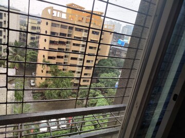Balcony in 2 BHK Apartment at Adinath Sanvi Heights, Goregaon West – for Rent
