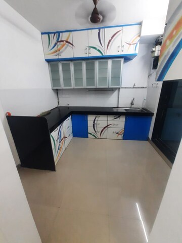Kitchen in 2 BHK Apartment at Runwal Pearl, Manpada – for Rent