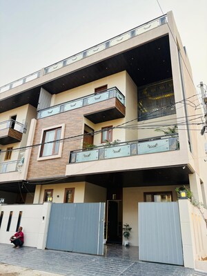 4 BHK Villa – Exterior View View at Gandhi Path - for Sale