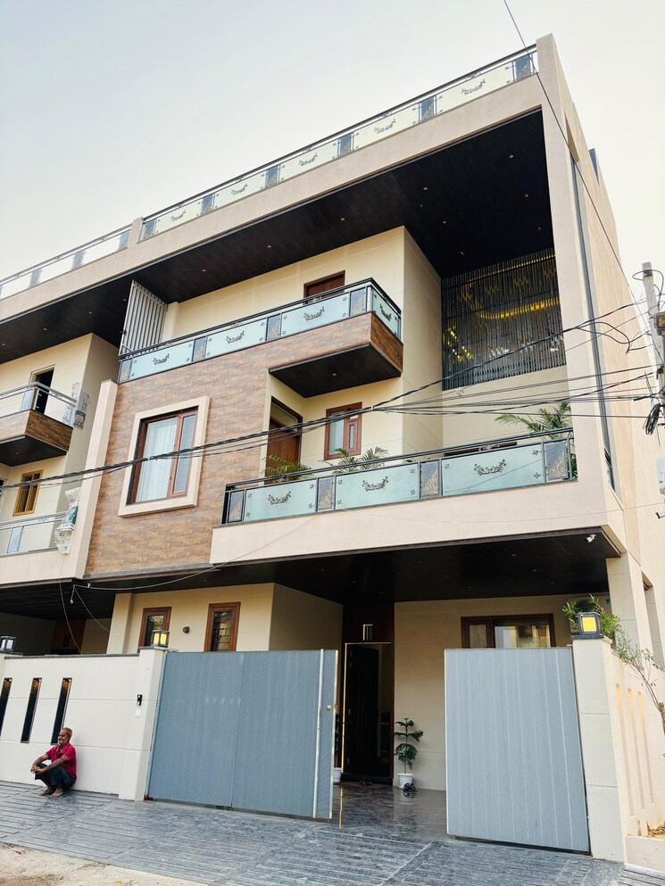 Exterior View, gandhi path 4 Bedroom 208 Sq.Yd. Villa In Gandhi Path Jaipur 8488597