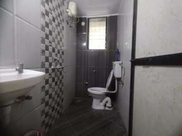Bathroom in 2 BHK Apartment at Steel City Elite, Ulwe – for Rent