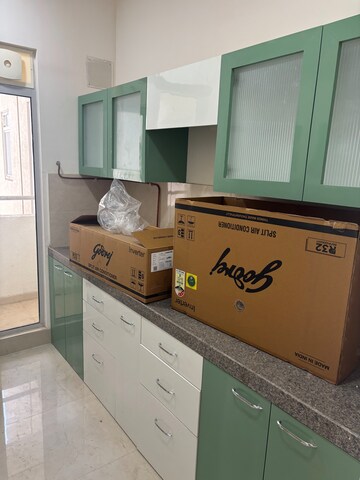 Kitchen in 2 BHK Apartment at Piramal Vaikunth, Balkum Pada – for Rent