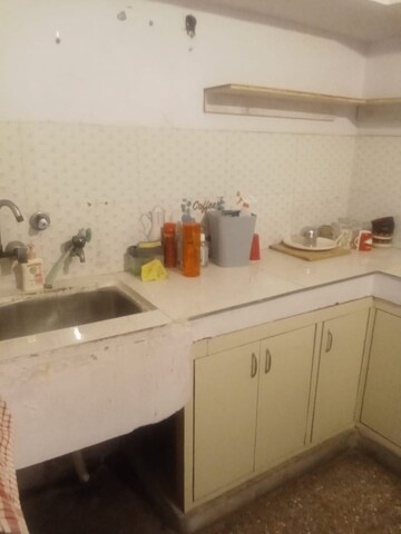 Kitchen in 2 BHK Builder Floor at Green Park – for Rent