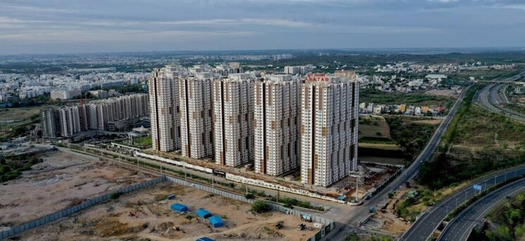 Exterior View, my-home-avatar 3 Bedroom 1834 Sq.Ft. Apartment In Gachibowli Hyderabad 8488723