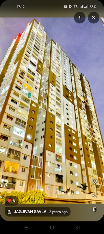 3 BHK Apartment – Exterior View View at My Home Avatar, Gachibowli - for Rent
