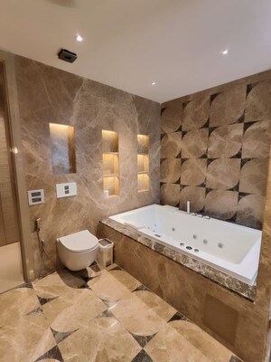 Bathroom in 4 BHK Builder Floor at Greater Kailash ii – for Sale