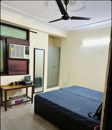 Bedroom in 1 BHK Builder Floor at Mehrauli – for Rent
