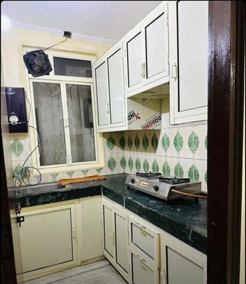 Kitchen in 1 BHK Builder Floor at Mehrauli – for Rent