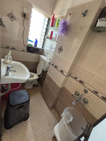 Bathroom in 1 RK Apartment at Bandra West – for Rent