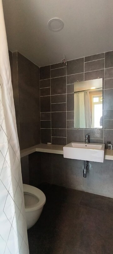 Bathroom in 2 BHK Apartment at Khar West – for Rent