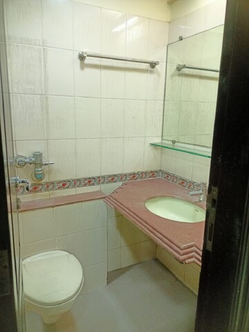 Bathroom in 3 BHK Apartment at Santacruz West – for Rent